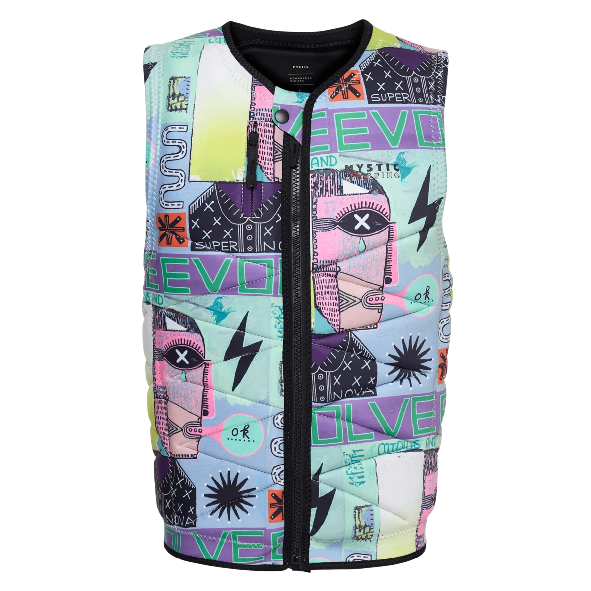 Outlaw Impact Vest Fzip Wake